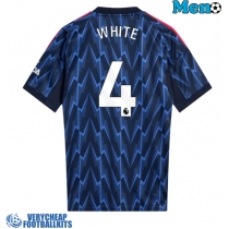 Arsenal Ben White #4 Replica Away Shirt 2025-26 Short Sleeve